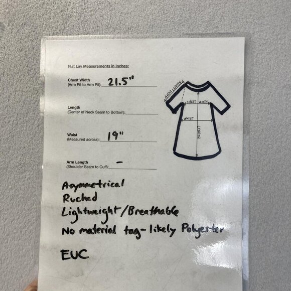 Cider Asymmetrical Ruched Maxi Dress Womens 2X Pastel Abstract Lightweight - Picture 10 of 10